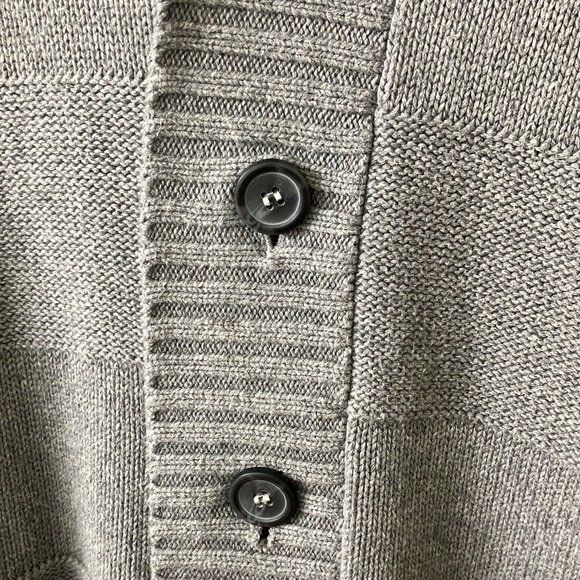 H&M Men’s Lightweight Stylish Gray Cardigan - Picture 4 of 4
